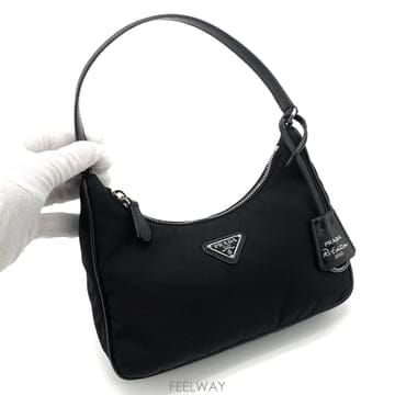 프라다 리에디션 사피아노 호보백