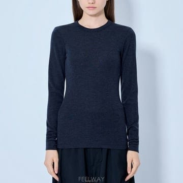 26 FW 로에 ROHE 파인 메리노 롱슬리브 티셔츠 420 20 423 013