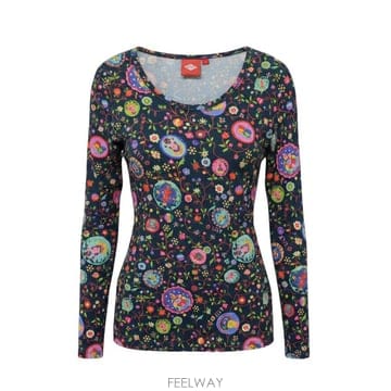 오일릴리 플로럴 긴팔 상의 44, 55