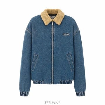 26 F/W 미우미우 데님 로고 BLOSUON GWB317/192UF B0012269591