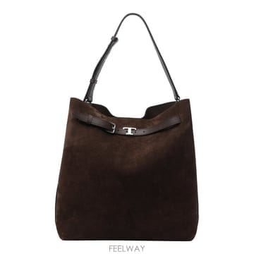 26 F/W 토즈 미디엄 팀 스웨이드 호보 백 XBMTIMS0300/ B0012269609