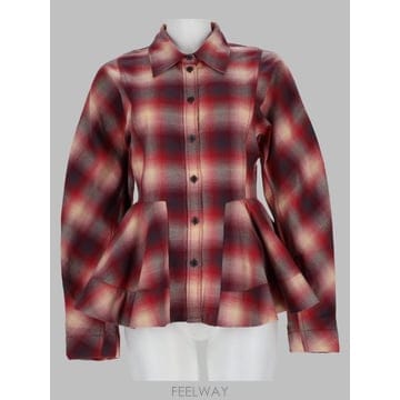 26 F/W 가니 와이셔츠 인 FLANELLA DI 꼬또네 A1040 B0042269974