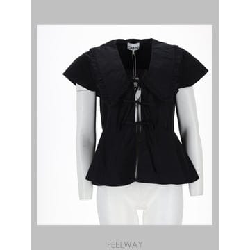 26 F/W 가니 BLUSA 인 포플린 DI 꼬또네 A1040341_ B0042269989