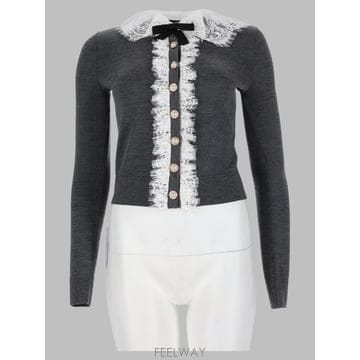26 F/W 셀프 포트레이트 스웨터 PF26-134C-GR_GREY B0042270010