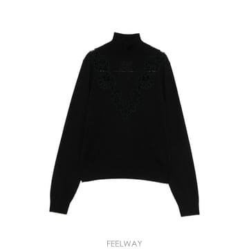 짐머만 VALIANT 울 터틀넥 스웨터 9420TF261BLK B0712270431