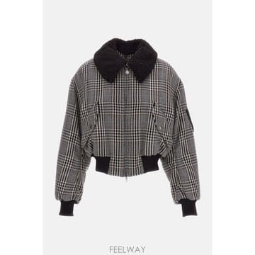 스텔라 맥카트니 여성 패딩 봄버 자켓