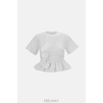 [B4] 세실리에반센 26RTW19001WHITE 티셔츠 탑 여성