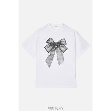 [B4] 세실리에반센 26RTW19005WHITEBLACK 티셔츠 탑 여성