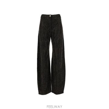 Elisabetta Franchi Ballon 장식 청바지 PJ16D66E2 110 TP979681412