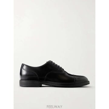 26 FW 처치스 블랙 워커 가죽 옥스포드 슈즈 TP580394129