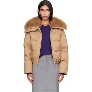 Yves Salomon 26 FW �̺��θ� ������ ���� �� Ʈ���� ��Ʈ �ٿ� ��Ŷ 262594F06101126 FW �̺��θ� ������ ���� �� Ʈ���� ��Ʈ �ٿ� ��Ŷ 