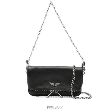 26 FW 쟈딕앤볼테르 락 레더 숄더 백 LWBA03977 TP457285494
