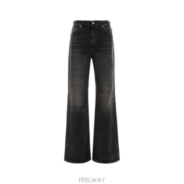 [X45]HAIKURE HEW03185DF119 L0938 여성 데님 청바지 진 데님진 Black denim