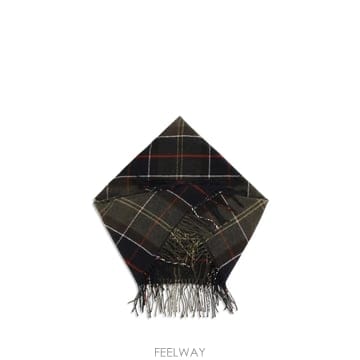 바버 머플러 스카프 BROWN BLACK