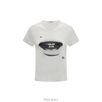 [K68]펜디 FS9805B19Y F0QM0 여성 티셔츠 민소매 탑 나시 Ti Amo print jersey