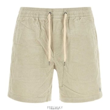폴로 랄프로렌 드로스트링 코듀로이 쇼츠 베이지