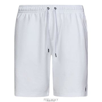 폴로 랄프로렌 스트레이트레그 드로스트링 쇼츠 블랙
