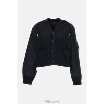 [B4] 사카이 2608586001 니트 스웨터 풀오버 점퍼 여성