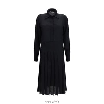 FENDI �ؿ� ���¸���� AW26 ��� ���� �� ��ī�� ��ũ �巹�� FDD679AME8_F0QA1�ؿ� ���¸���� AW26 ��� ���� �� ��ī�� ��ũ �巹�� F