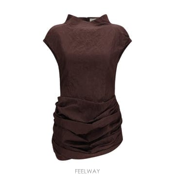| Other Brand | �ؿ� ���¸���� AW26 ���� ��Ʈ�� ���� ���̳� �巹���� �̴� ���ǽ� 183726_BROWN�ؿ� ���¸���� AW26 ���� ��Ʈ�� ���� ���̳� �巹���� 