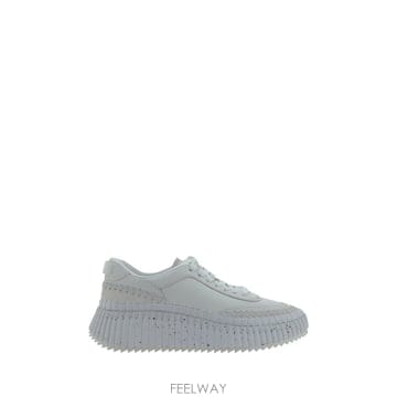 해외 AW25 끌로에 여성 나마 스니커즈 CHC24S00RBD_100