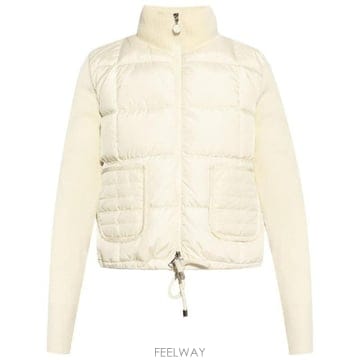 몽클레르 WOOL AND NYLON PADDED 가디건