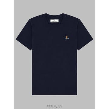 26 F/W 비비안 웨스트우드 티셔츠 콘 로고 3G010013_J00 B0042270907
