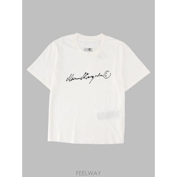 26 F/W MM6 메종 마르지엘라 티셔츠 콘 로고 S52GC0368 B0042270970