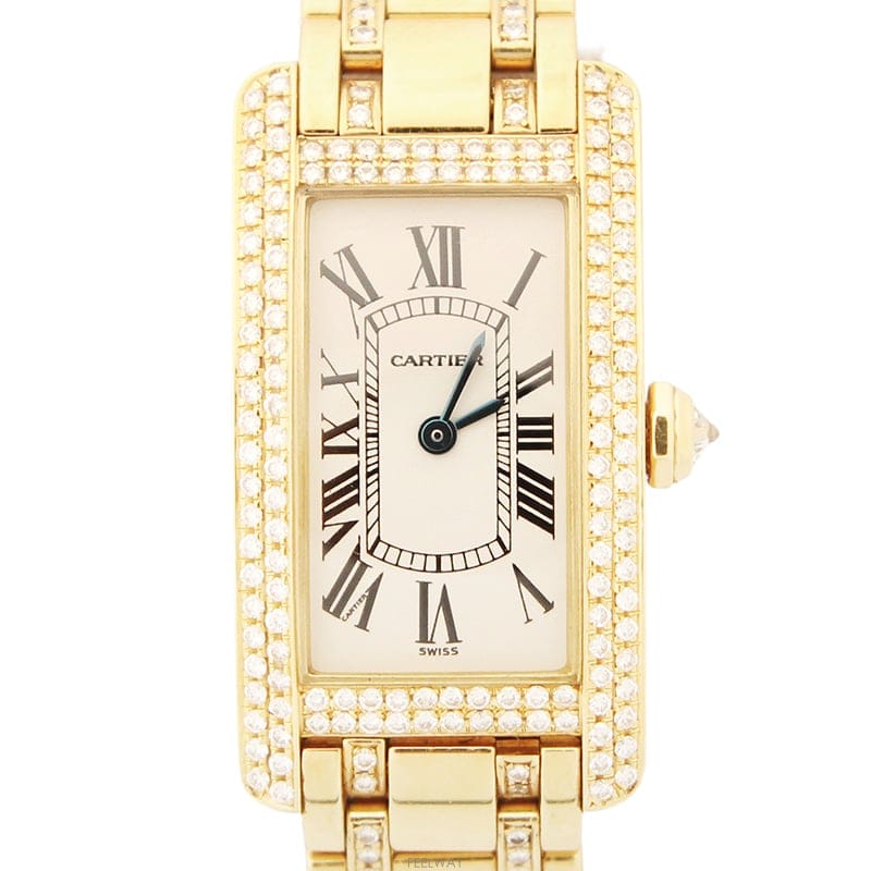 Cartier [��������] Cartier ��쿡 �Ƹ޸�ĭ ��ũ ���̾Ƽ��� ���ΰ��18K �ð�[��������] Cartier ��쿡 �Ƹ޸�ĭ ��ũ ���̾Ƽ��� 