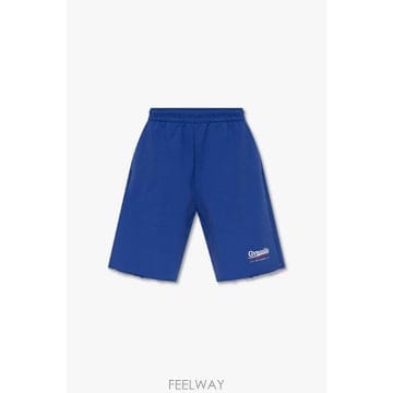 (해외배송) 베트멍 Vetements 로고 프린트 엘라스틱 웨이스트밴드 쇼츠 UE63SS450D