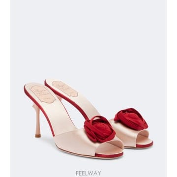 Roger Vivier ������� ������� Rose Vivier �÷η� ���ø��� ��ƾ �ı������ ������� Rose Vivier �÷η� ���ø��� ��ƾ 