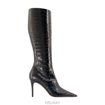 26 F/W 파리스 텍사스 VERA 85 부츠 파리 텍사스 레더 블랙 B0732261791