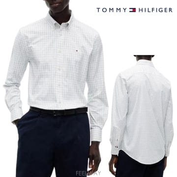 TOMMY HILFIGER Ÿ�����ǰ� ���� ���� üũ TH �����ս� ���� �׸�Ÿ�����ǰ� ���� ���� üũ TH �����ս� ���� �׸�