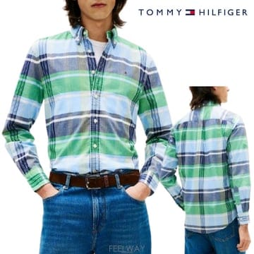 TOMMY HILFIGER Ÿ�����ǰ� ���� ���� üũ���� �������� ���� ����Ÿ�����ǰ� ���� ���� üũ���� �������� ���� ����