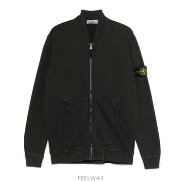 스톤아일랜드 올드 이펙트 남성 봄버 자켓 811565241 V0129