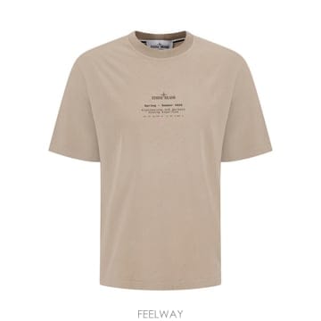 Stone Island ���� 26SS �ؽ�Ʈ �ΰ� Ƽ���� ���� L1S15 2100001 S0285 V009A���� 26SS �ؽ�Ʈ �ΰ� Ƽ���� ���� L1S15 2100001 S0285 