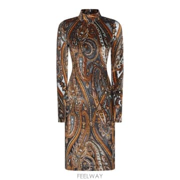 ETRO ��Ʈ�� ��Ƽ�÷� �̴� �巹�� WRHA023799JJD1FS9885 B0482275010��Ʈ�� ��Ƽ�÷� �̴� �巹�� WRHA023799JJD1FS9885 B0482