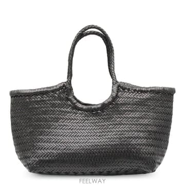 드래곤 디퓨전 블랙 레더 NANTUCKET 빅 토트백 8822BLA B0482275055