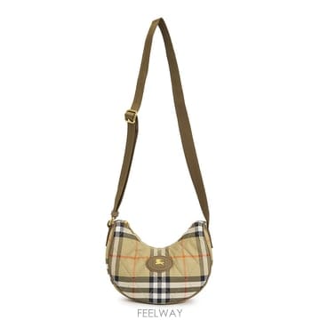 [비엔비명품관] BURBERRY 버버리 여성 홀스슈 체크 숄더백 크로스백