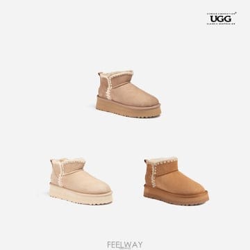 호주어그 오즈웨어 26FW 에스키모 플랫폼 미니 양털부츠 어그부츠 OB802P
