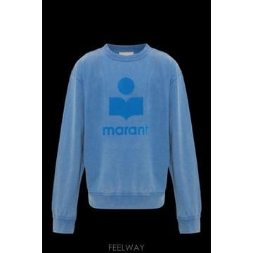 26FW MARANT Mikoy 스웨트 셔츠 SW0029HAD1M07HBLUE TP578510322