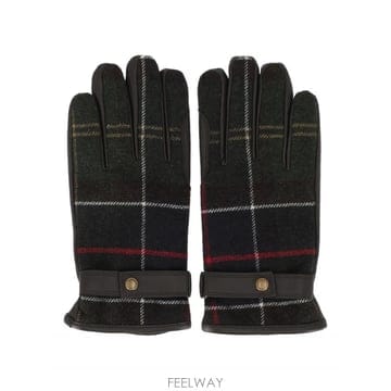 바버 NEWBROUGH 타탄 장갑