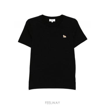 26FW Maison Kitsune T 셔츠 PW00115KJ7026BLACK TP580320250