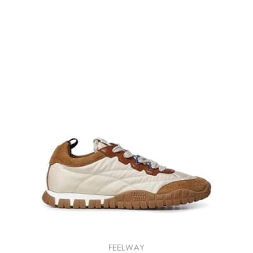 26FW 미우미우 Tyre Trainers In Technical Fabric 앤 Suede 5E417ELY