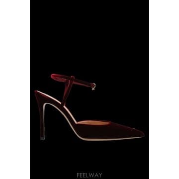26FW 지안비토로씨 벨벳 heeled 슈즈 Velsyra G9561195RICVELSYRA TP579435