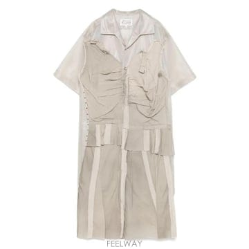 메종 마르지엘라 미디 드레스