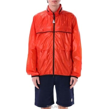 25SS Moncler Red nylon 3 Moncler Mercedes Benz 윈드 브레이커 1A000