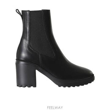 호간 Flat 슈즈 블랙