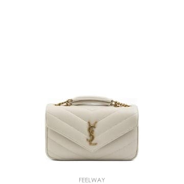 Saint Laurent �׶�����Ÿ �ؿ� ���ζ� ���� LOULOU SMALL LEATHER SHOULDER BAG 801437AAEA�׶�����Ÿ �ؿ� ���ζ� ���� LOULOU SMALL LEATHER SHOUL