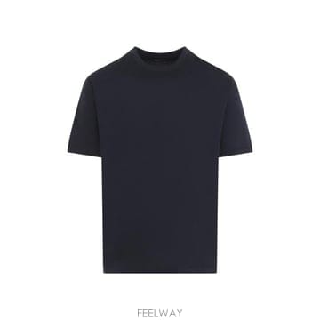 26FW 키톤 T 셔츠 UMC023K06R491102DBLU TP580806090